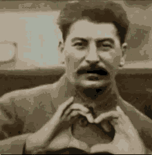 Heart Love GIF - Heart Love Mustache GIFs
