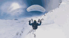 Parachute Snow GIF - Parachute Snow 360 GIFs