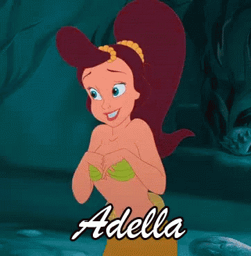 Adella Princess Adella GIF - Adella Princess Adella Little Mermaid -  Descubre & Comparte GIFs