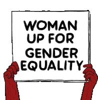 Woman Women Sticker - Woman Women Feminism Stickers