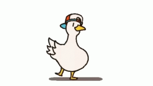 dancing duck for car dashboard