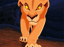 zira mad lion king claws