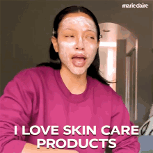 I Love Skin Care Products Karrueche Tran GIF - I Love Skin Care Products Karrueche Tran Marie Claire GIFs