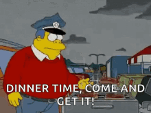 Simpsons Steak GIF - Simpsons Steak Dinner Time GIFs