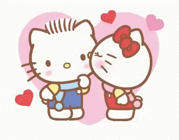 Hello Kitty Kiss GIF - Hello Kitty Kiss Ily GIFs