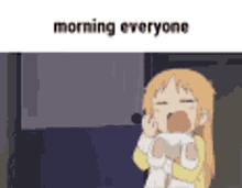 Anime Morning GIF - Anime Morning Everyone GIFs