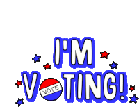 Im Voting Sticker - Im Voting Stickers