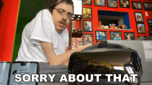 Sorry About That Ricky Berwick GIF - Sorry About That Ricky Berwick Im Sorry For What Happened GIFs
