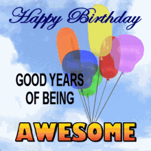 Youre Awesome Birthday Message Caption Me GIF - Youre Awesome Birthday Message Caption Me Add Age GIFs