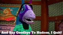 Viva Pinata Hudson Horstachio GIF - Viva Pinata Hudson Horstachio And Say Goodbye To Hudson GIFs