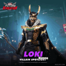 Marvel Future Revolution Loki GIF - Marvel Future Revolution Loki King Tron GIFs