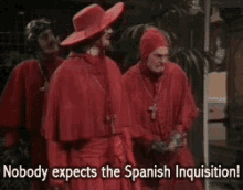 spanish inquisition unexpected monty python