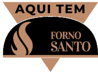 Forno Santo Aqui Tem Sticker - Forno Santo Aqui Tem Logo Stickers
