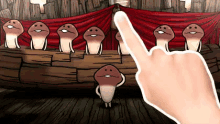 なめこ GIF - Nameko Chooses One Mushrooms GIFs