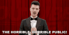 The Horrible Horrible Public Benedict Townsend GIF - The Horrible Horrible Public Benedict Townsend Youtuber News GIFs