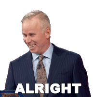 Alright Gerry Dee Sticker - Alright Gerry Dee Family Feud Canada Stickers
