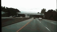 Car Straight Into A Bridge GIF - Car Crash Scary GIFs