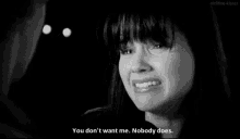 you dont want me nobody does nobody wants me sad alone you dont want me nobody does nobody wants me sad alone