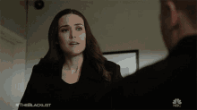 sad elizabeth keen megan boone the blacklist downhearted