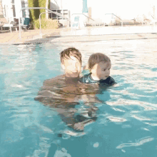 Swimming Carson Lueders GIF - Swimming Carson Lueders Playing With The Kid GIFs