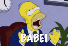 Babando, Babei, Simpson, Amei, Que Delicia, Vontade GIF - Drooling Simpsons Delicious GIFs
