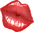 Red Lips Sparkles Sticker - Red Lips Sparkles Lips Stickers