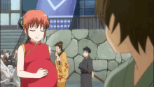 Anime Burp Kagura GIF - Anime Burp Kagura Belly GIFs