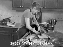 Too Many Dishes Throw Out GIF - Too Many Dishes Throw Out Dishes GIFs