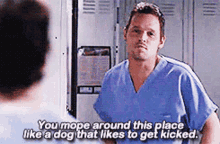 Greys Anatomy Alex Karev GIF - Greys Anatomy Alex Karev You Mope Around This Place GIFs