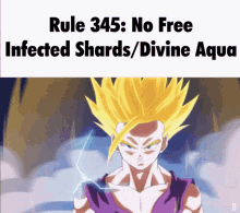 no free infected shards rule345 gohan bcw