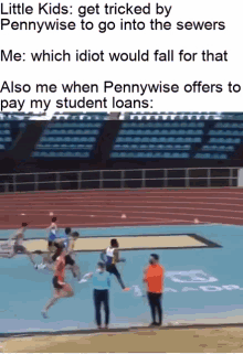 Pennywise Student Loans GIF - Pennywise Student Loans Sewers GIFs
