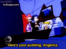 Kane52630here'S Your Pudding, Angelica..Gif GIF - Kane52630here'S Your Pudding Angelica. Interior Design GIFs