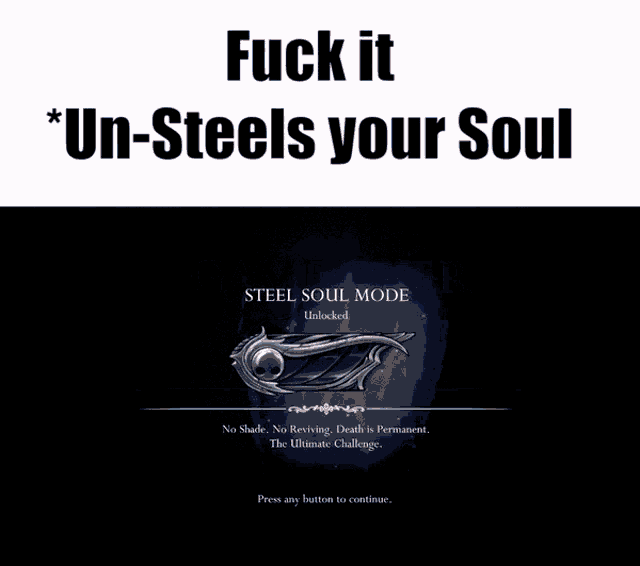 steel soul mode hollow knight