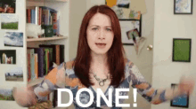 Done Finish GIF - Done Finish Over It GIFs