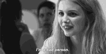 I'M A Bad Person. GIF - Bad Person Im A Bad Person I Am A Bad Person GIFs