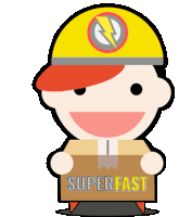 Super Fast Delivery Sticker - Super Fast Delivery Entrega Stickers