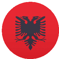 Albania Flags Sticker - Albania Flags Joypixels Stickers