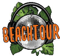Silent Disco Austria Beach Tour Sticker - Silent Disco Austria Beach Tour Beach Party Stickers
