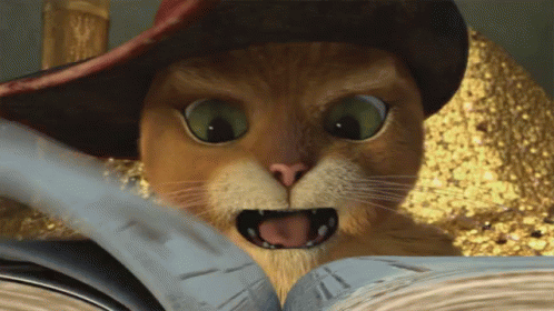 Too Long Didn'T Read GIF – Reading Puss In Boots Shocked GIFs