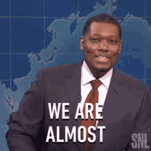 We Are Almost Halfway Through Saturday Night Live GIF - We Are Almost Halfway Through Saturday Night Live Weekend Update GIFs