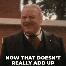 Now That Doesnt Really Add Up Thomas Brackenreid GIF - Now That Doesnt Really Add Up Thomas Brackenreid Murdoch Mysteries GIFs