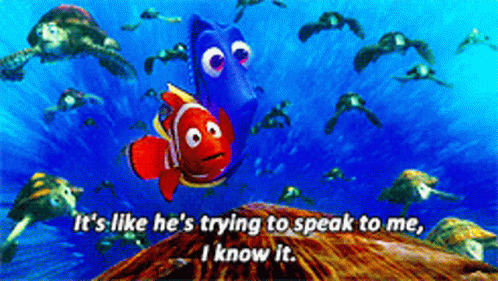 nemo-its-like-hes-trying-to-speak-to-me.gif