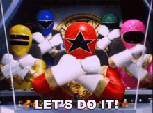 lets do it power rangers zeo lets go here we go lets do this thing