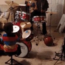 Drums GIF - Drum Drummer Cute Kid GIFs