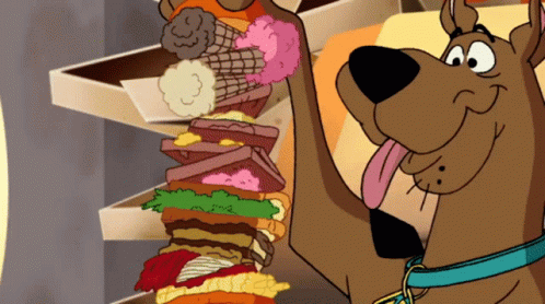 Scooby Doo Sandwich GIF - Scooby Doo Sandwich Dogs - Discover & Share GIFs