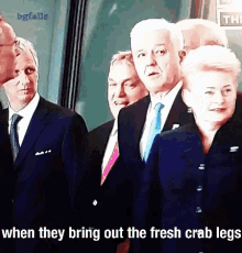 Trump Crab Legs GIF - Trump Crab Legs Arrogant GIFs