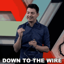 Down To The Wire Rene Butler GIF - Down To The Wire Rene Butler Overtakegg GIFs