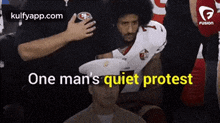 Fusionone Man'S Quiet Protest.Gif GIF - Fusionone Man'S Quiet Protest Person Human GIFs