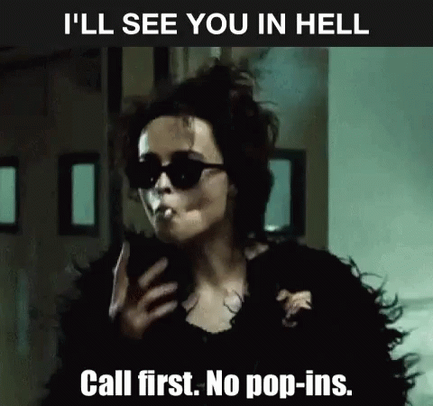 Ill See You In Hell Call First Gif Ill See You In Hell Call First No Pop Ins Discover Share Gifs