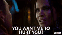 you want me to hurt you lesley ann brandt mazikeen maze lucifer you want me to hurt you lesley ann brandt mazikeen maze lucifer